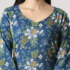 AVNI- PAAN NECK KURTI