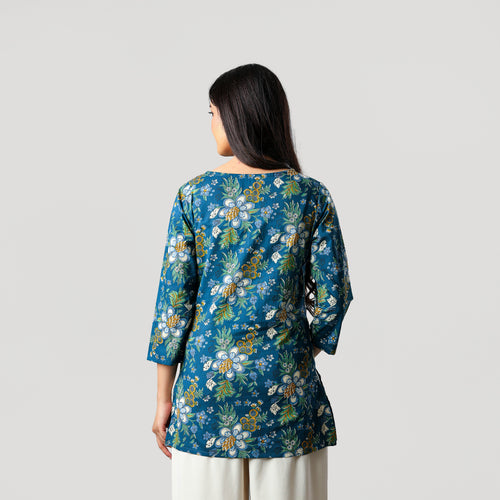 AVNI- PAAN NECK KURTI