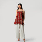 ISHA- THIN STRAP KURTI