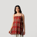 ISHA- THIN STRAP KURTI