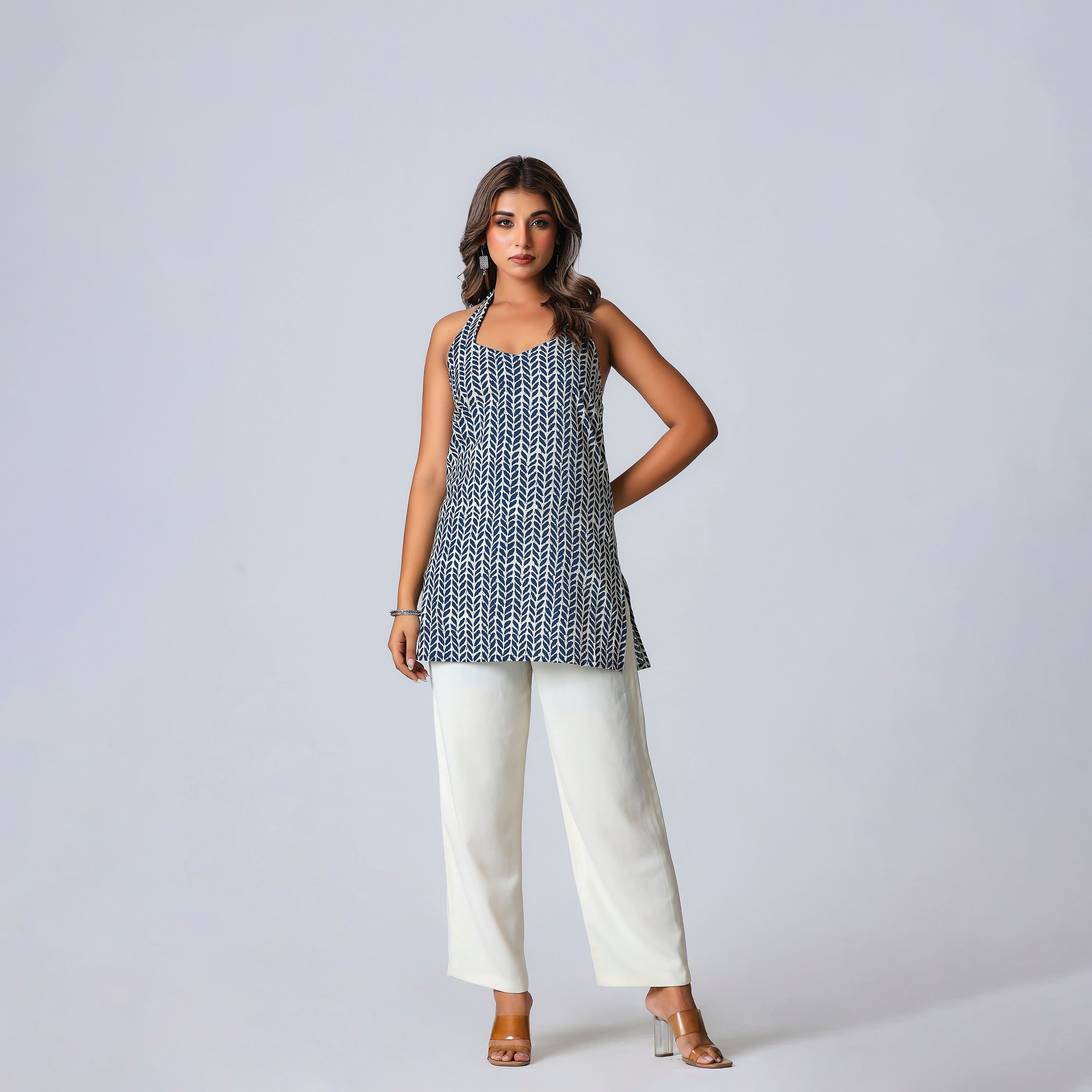 SIYA - HALTER NECK KURTI