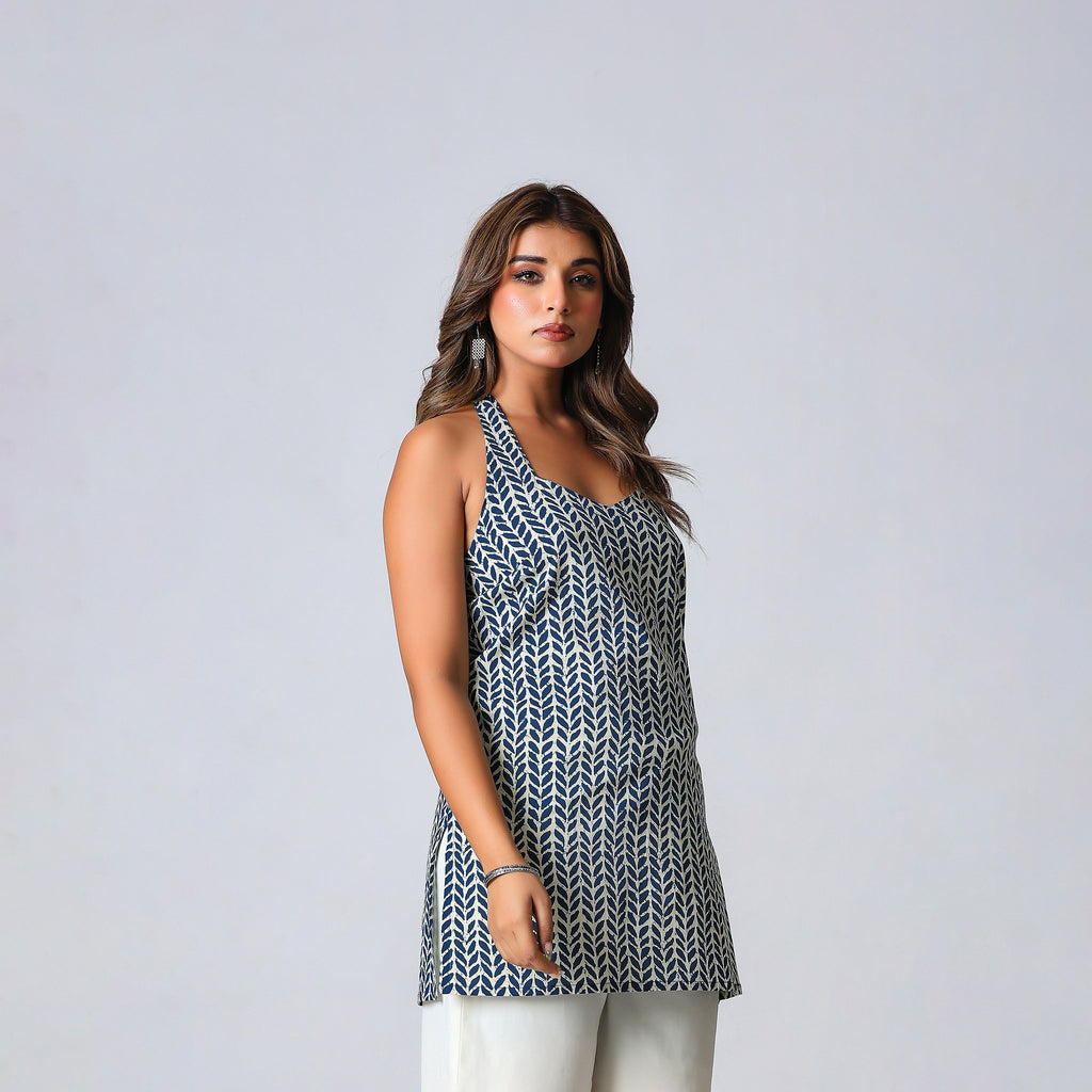 SIYA - HALTER NECK KURTI