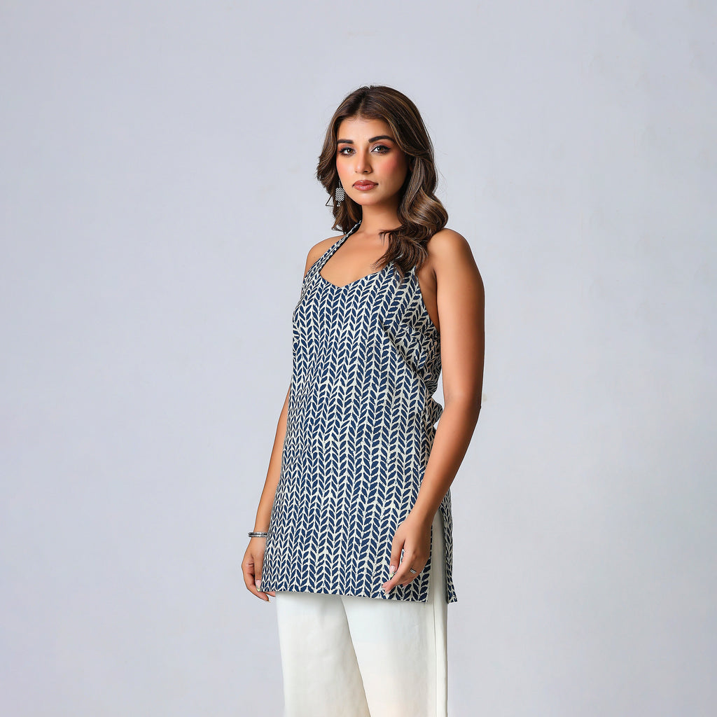 SIYA - HALTER NECK KURTI