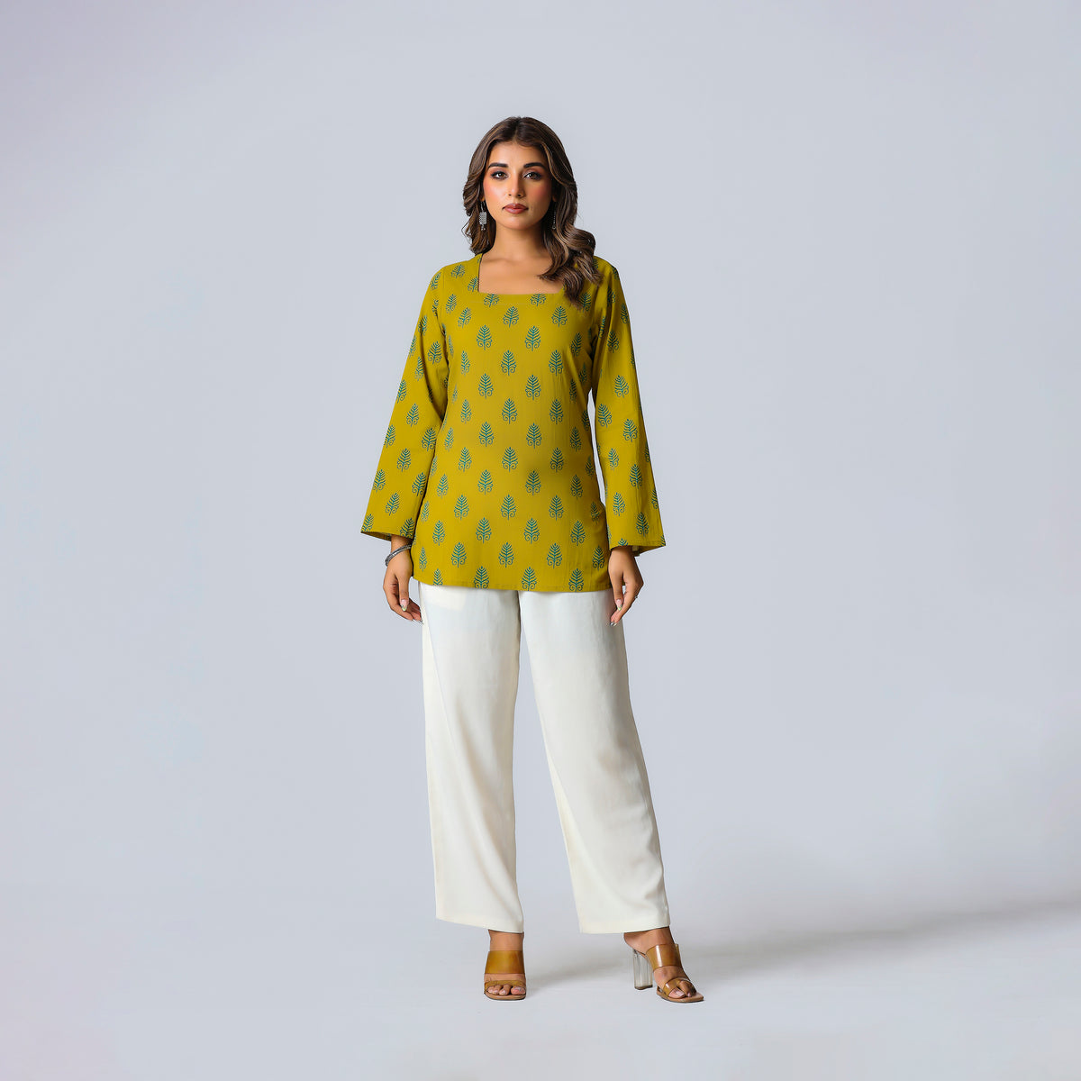 TANYA - SQUARE NECK KURTI