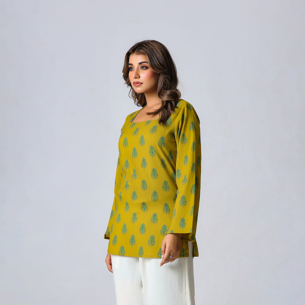 TANYA - SQUARE NECK KURTI