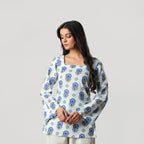 SHIFA- SQUARE NECK KURTI