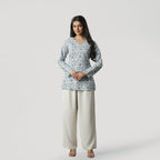 ZARA - V NECK KURTI