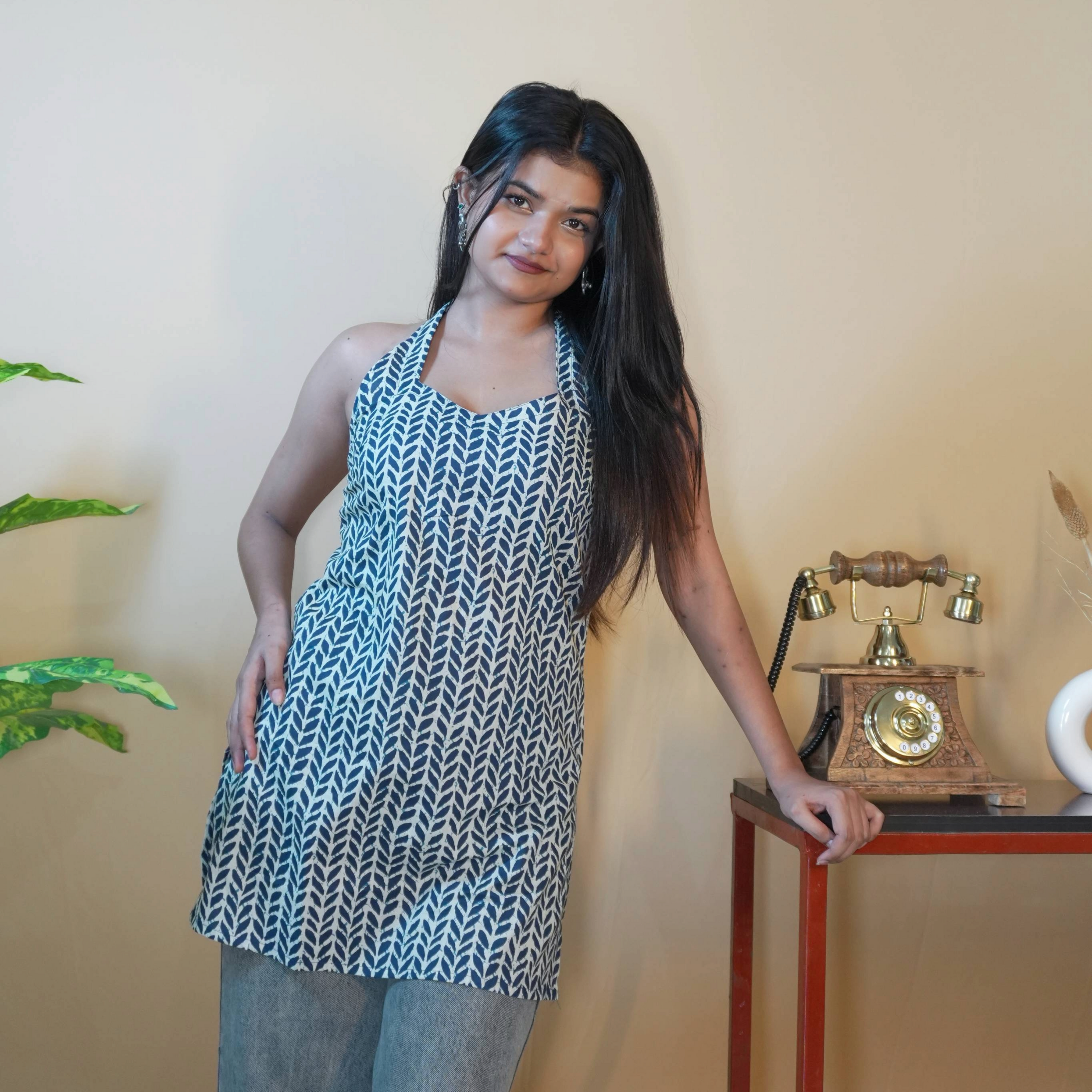 SIYA - THE HALTER NECK KURTI
