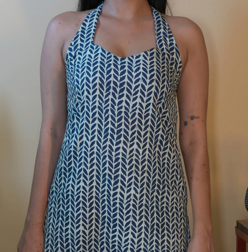 SIYA - THE HALTER NECK KURTI