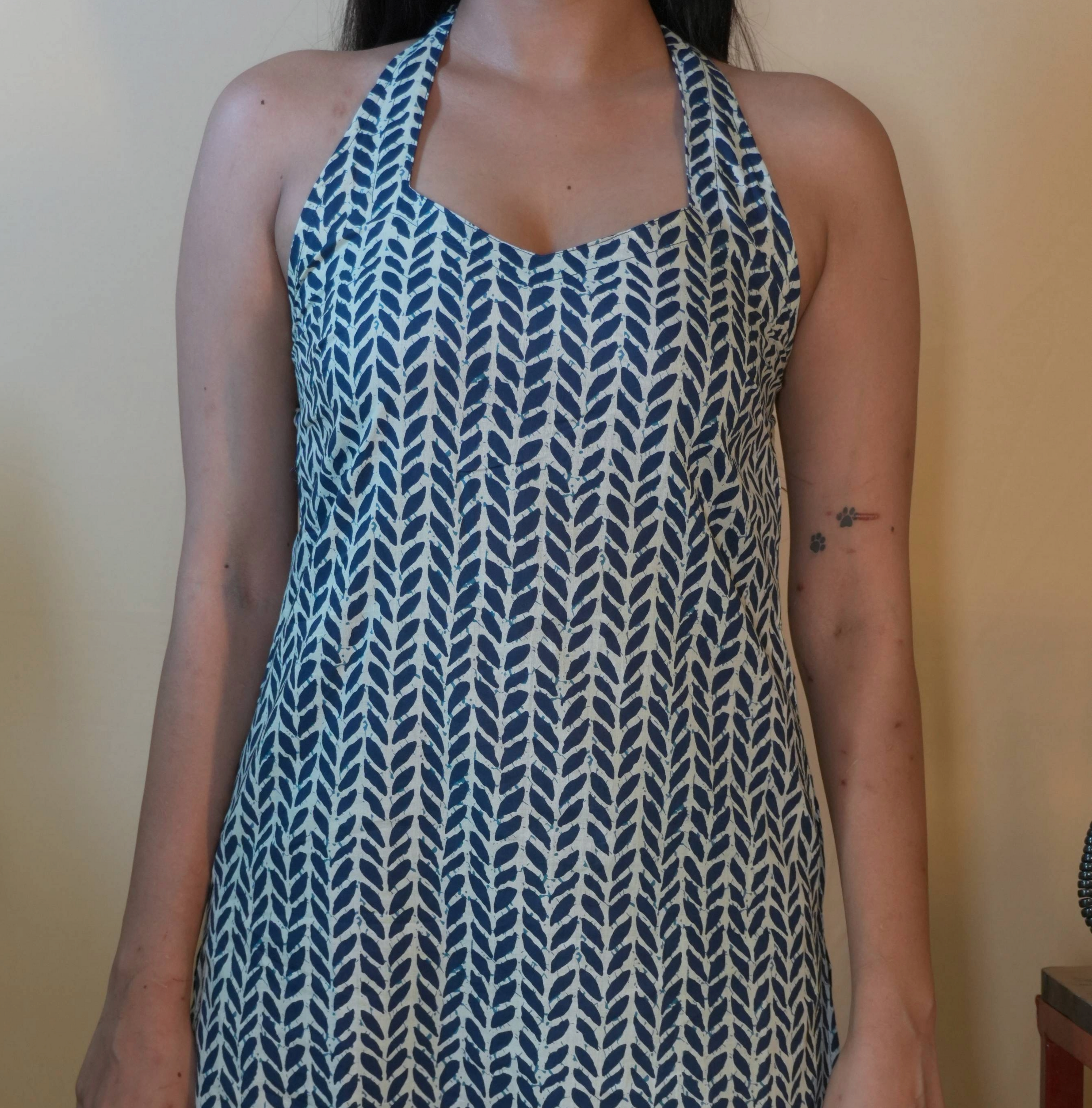 SIYA - THE HALTER NECK KURTI
