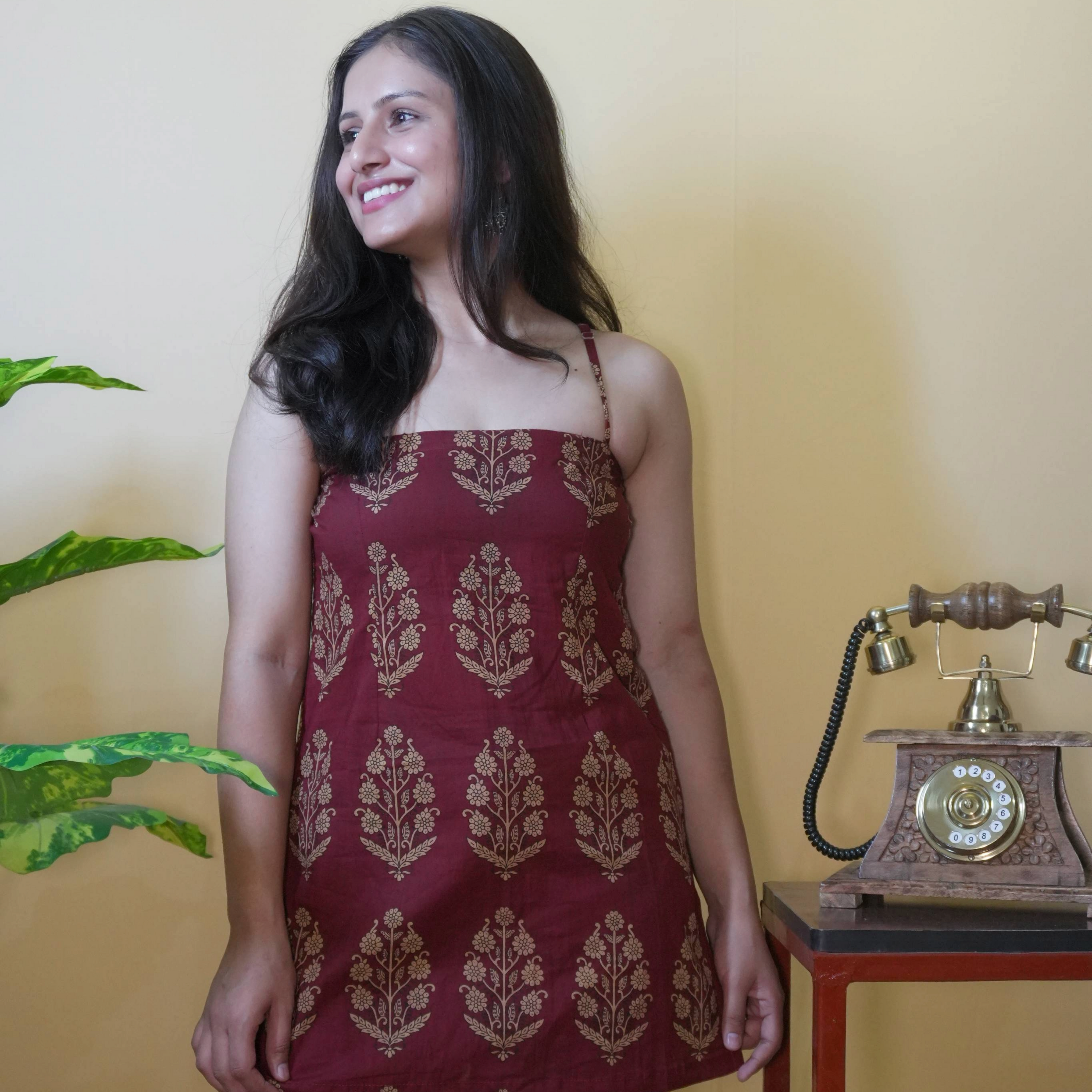 ISHA - THE ADJUSTABLE STRAPS KURTI