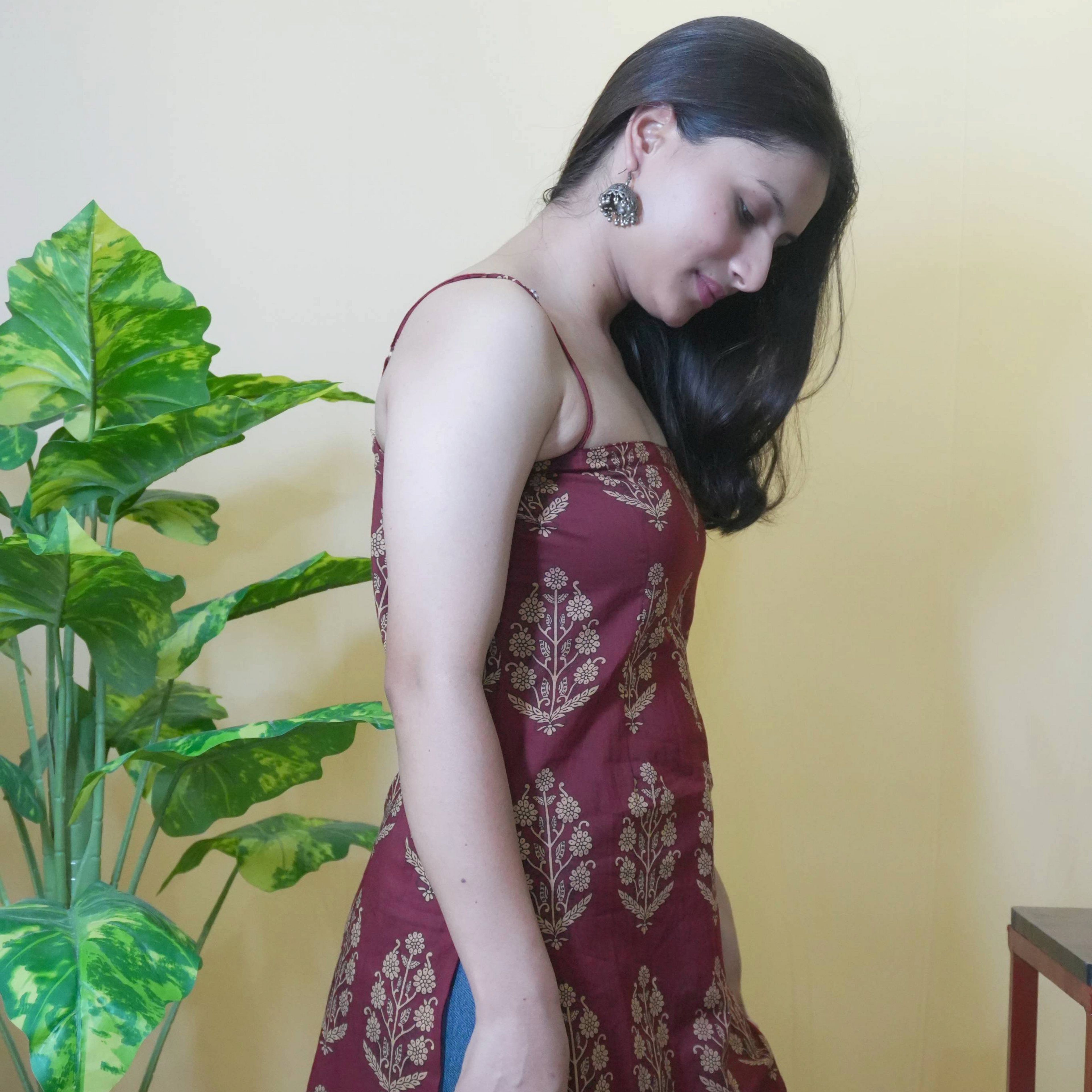 ISHA - THE ADJUSTABLE STRAPS KURTI