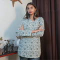 ZARA - THE V SHAPED NECKLINE KURTI