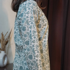 ZARA - THE V SHAPED NECKLINE KURTI