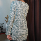 ZARA - THE V SHAPED NECKLINE KURTI