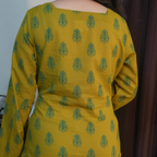 TANYA - THE SQUARE NECK BELL SLEEVES KURTI
