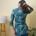 AVNI - THE PAAN SHAPED NECKLINE KURTI